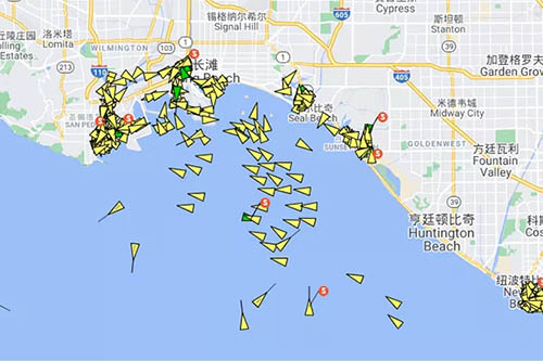 長灘港等待時間升至18.5天，多家船司暫停美西航線